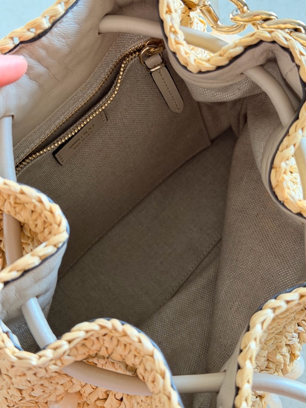 Jimmy Choo Bon Bon Beaded Bucket Bag - Picture 7 of 12